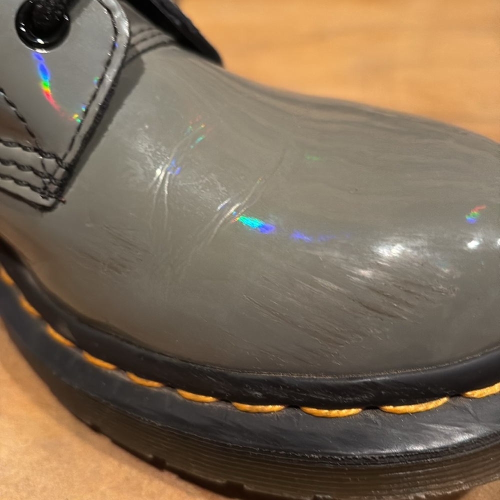NOT FOR SALE: Dr. Martens Gray Combat Boots 🥾! - Picture 9 of 9